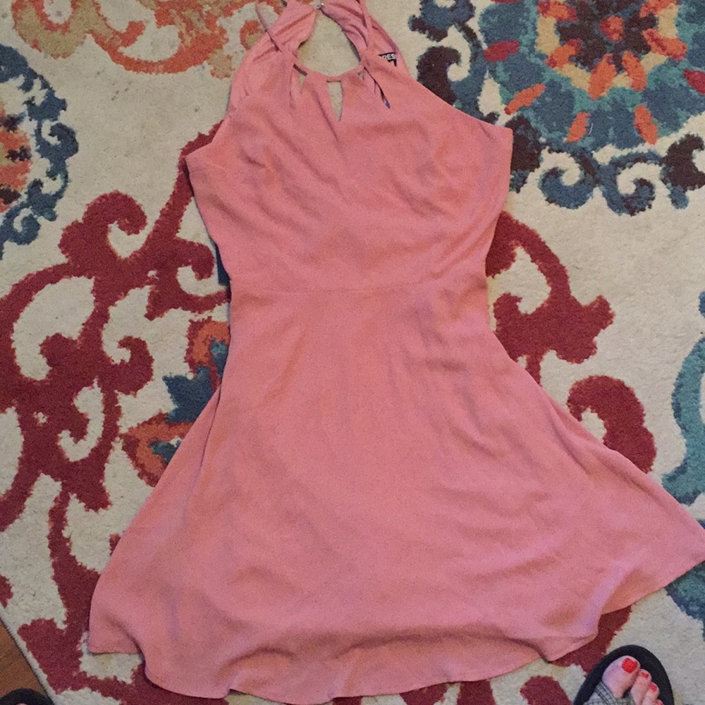 Express dusty rose dress